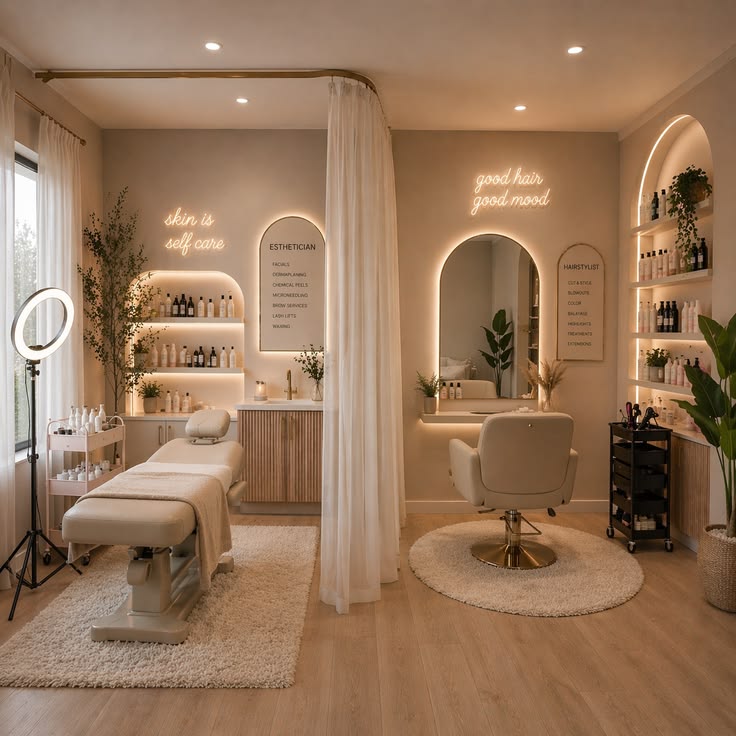 TAPR bij een schoonheidssalon