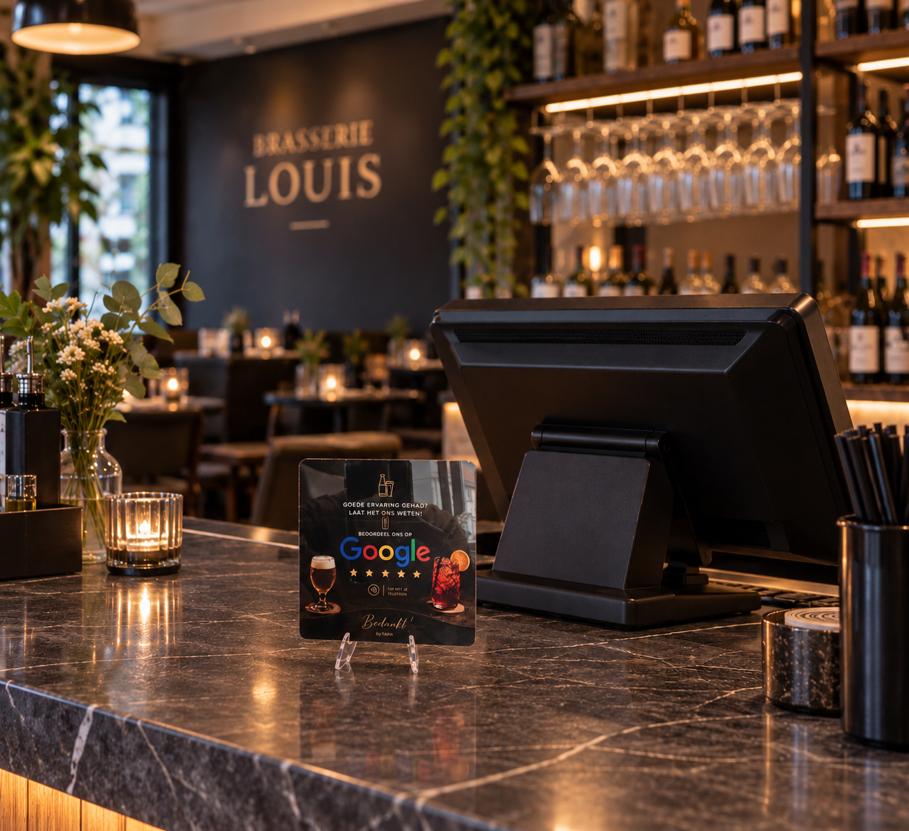 Google Review Card design Bar/Café
