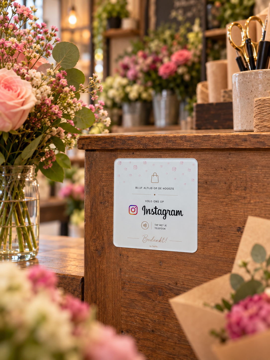 Instagram Card, detailfoto